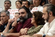 Ctera decretó paro nacional . La medida alcanzó Brandsen