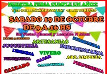 Unión vecinal infanta Isabel: Feriazo el sábado 19 de Octubre