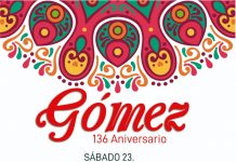 Gómez celebra 136 años de historia