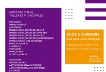 Muestra anual de talleres municipales en Cultura