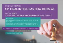 Final Provincial Interligas de Ajedrez en La Rural