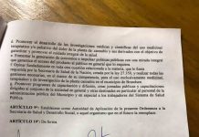 Proyecto de ordenanza para el uso medicinal y/o terapéutico del Cannabis