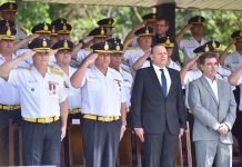 «Dentro de la ley todo, fuera de la ley nada», afirmó Sergio Berni en el acto por el 139° aniversario de la Policía de la provincia de Buenos Aires