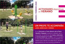 Un profe te acompaña – Gimnasio a Cielo Abierto
