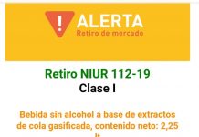 Se amplían los lotes de bebida cola prohibida para la venta y consumo