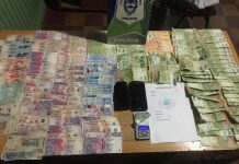 Tres personas con dinero y drogas fueron detenidas por la Policía de Brandsen
