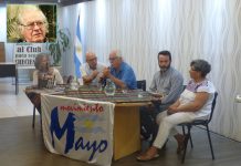 El Movimiento Mayo homenajeó a Jorge Beinstein al cumplirse un año de su fallecimiento.