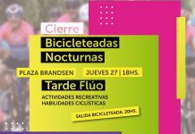 Última bicicleteada nocturna del 2020