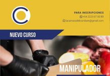 Nuevo curso de Manipulador de Alimentos
