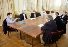 Cappelletti participó de una reunión con el ministro del interior