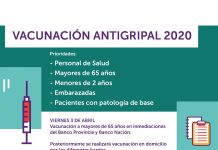 Vacunación antigripal 2020