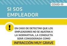 Información importante para empleadores: Protocolo de Higiene y seguridad en el trabajo