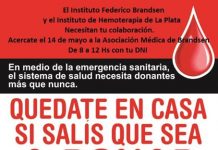 Nueva colecta de sangre