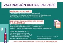 Vacunación Antigripal 2020