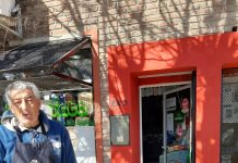 Ataque vandálico en un mercado del barrio Matadero