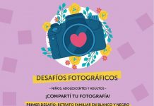 1° Desafío creativo: foto retrato familiar en blanco y negro