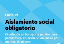 Personas en situación de violencia de género podrán circular en transporte público