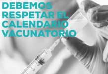 Respetemos el calendario nacional de vacunación para nuestros hijos e hijas