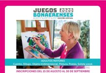 Juegos Bonaerenses 2020 – Adultos Mayores
