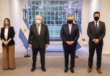 El presidente Alberto Fernández anunció que Argentina producirá la potencial vacuna COVID-19