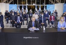 Fernández aseguró que está abierto al «diálogo» pero que «no vale todo» a la hora de reclamar