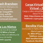 prontocash, los nietos, carga, bendita