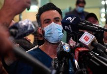 «Se eliminó el hematoma exitosamente», confirmó el médico Luque tras operar a Maradona