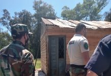 Dos personas fueron aprehendidas por resistirse a la autoridad, en un allanamiento por denuncia de usurpación