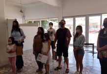 Entrega de premios Concurso de Artes Plásticas de la feria de la educación
