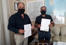 La Municipalidad firmó convenio con la Cooperativa de Jeppener