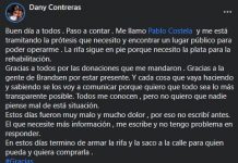 Una vecina pide ayuda: Un perro la tiró de la moto, le fracturó la pierna y la operación le sale $120 mil