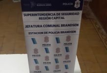 Venían de Guernica, bajaron del tren y robaron una caja con un tóner en la estación. Fueron aprehendidos