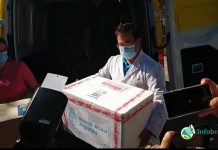 Llegó la segunda tanda de vacunas Sputnik V al Hospital de Brandsen. Transmisión en vivo