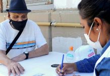 Alegría y satisfacción en los mayores de 70 que recibieron la vacuna