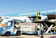 Llega desde Beijing el vuelo que trae un millón de dosis de la vacuna Sinopharm