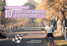 10° Bicicleteada homenaje a Victor Velázquez