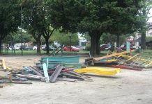 Se renuevan los juegos de la Plaza Brandsen