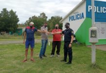 Se realizó una reunión entre vecinos de las Golondrinas y el jefe del puesto policial de Gómez