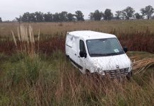 Un utilitario despistó en la Ruta 29 y su conductor resultó ileso