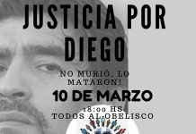 10-M: el pueblo maradoniano sale a la calle a pedir justicia por Diego