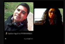 Reunión entro los vecinos de Las Acacias, Teniente Origone y el jefe del puesto de seguridad de la zona