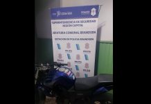 Un joven fue aprehendido por circular en una moto sustraída en la ciudad de Buenos Aires
