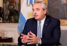 Alberto Fernández dio positivo de coronavirus