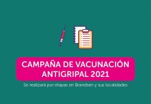 Vacunación antigripal: segunda etapa