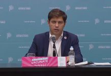Kicillof anunció las restricciones para municipios en Fase 3, 4 y 5