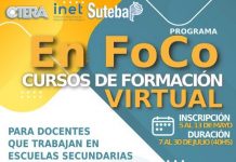 Programa En FoCo: cursos de formación virtual