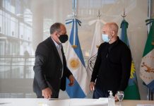 Cappelletti y Rodriguez Larreta firmaron acuerdo de cooperación mutua