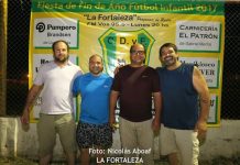 Continúan con las tareas de reorganización en el Club Las Mandarinas.