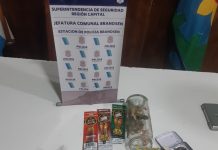 Demoraron a un hombre oriundo de Pila por circular fuera de horario y le secuestraron casi 100 gramos de marihuana