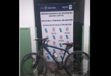 Sustrajo una bicicleta en el barrio Las Mandarinas y fue aprehendido en Los Tilos: ya había sido demorado por violar una perimetral, circular fuera de horario y provocar desmanes